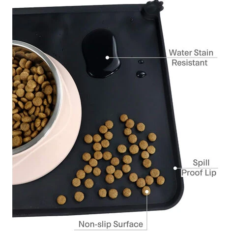 Set De Table Pour Animaux De Compagnie Tapis De Nourriture Pour Chien, Tapis De Bol En Silicone Pour Chien Et Chat, Tapis D'Alimentation Antidérapant Pour Animaux De Compagnie Set De Table Pour Chien 6 Set De Table Pour Animaux De Compagnie Tapis De Nourriture Pour Chien, Tapis De Bol En Silicone Pour Chien Et Chat, Tapis D'Alimentation Antidérapant Pour Animaux De Compagnie Set De Table Pour Chien – Image 4