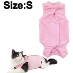 Combinaison De Récupération Professionnelle Pour Chat Pour Les Plaies Abdominales Ou Les Maladies De La Peau, Alternative Au Collier Électronique Pour Les Chats Et Les Chiens, Après La Chirurgie, Port