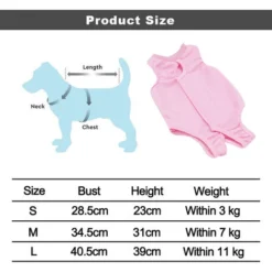 Combinaison De Récupération Professionnelle Pour Chat Pour Les Plaies Abdominales Ou Les Maladies De La Peau, Alternative Au Collier Électronique Pour Les Chats Et Les Chiens, Après La Chirurgie, Port -Pas Cher Toutou Mia Magasin 97550649 5