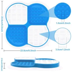 Mangeoires Lentes Pour Chien Pour Réduire L'Ennui Et L'Anxiété  Parfait Pour La Nourriture, Les Friandises, Le Yaourt Ou Le Beurre De Cacahuète. Alternative Amusante À Une Gamelle Pour Chien À Aliment -Pas Cher Toutou Mia Magasin 97555157 5