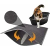 Tapis De Litière Pour Chat Tapis De Litière Pour Chat, Bac à Litière Pour Chat, Tapis De Litière Pour Chat En Nid D'abeille, Tapis De Litière Pour Chat En Nid D'abeille à Double Couche Imperméable - N -Pas Cher Toutou Mia Magasin 97558854 1