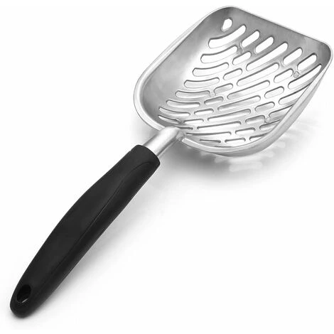 Pelle à Litière Pour Chat, Pelle à Litière Hepooya Pour Chien Et Chat, Prise En Caoutchouc Confortable Pour Bac à Litière Pour Chat 3 Pelle à Litière Pour Chat, Pelle à Litière Hepooya Pour Chien Et Chat, Prise En Caoutchouc Confortable Pour Bac à Litière Pour Chat