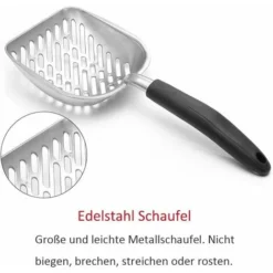 Pelle à Litière Pour Chat, Pelle à Litière Hepooya Pour Chien Et Chat, Prise En Caoutchouc Confortable Pour Bac à Litière Pour Chat 9 Pelle à Litière Pour Chat, Pelle à Litière Hepooya Pour Chien Et Chat, Prise En Caoutchouc Confortable Pour Bac à Litière Pour Chat -Pas Cher Toutou Mia Magasin 97560189 3