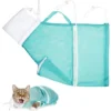 Sac De Filet De Douche Pour Chat Sac De Bain Sac De Retenue Multifonctionnel Empêcher Les Morsures De Se Gratter Pour Le Bain