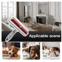 Rouleau D'épilation Pour Animaux De Compagnie - Épilateur De Poils De Chien Et De Chat Avec Base Autonettoyante - Outil D'épilation D'animaux -Pas Cher Toutou Mia Magasin 97570196 3