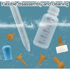 Kits De Biberon Pour Animaux De Compagnie, Biberon Pour Chien Et Chat Avec Boîte De Rangement -Pas Cher Toutou Mia Magasin 97577280 4