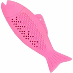 Chat Brosse À Dents Jouet En Silicone Souple Chat Brosse À Dents Poisson Jouets Pet Molaire Jouet Dents Brosse De Nettoyage Avec Cataire Pour Chat Kitty Chaton -Pas Cher Toutou Mia Magasin 97669087 5