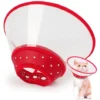 Cne De Chat Collier De Cne De Chien Collier De Récupération Post-chirurgie à Pois Doux Pour Chat Chaton Chiot Petit Chien Animal De Compagnie,M,Red 2 Cne De Chat Collier De Cne De Chien Collier De Récupération Post-chirurgie à Pois Doux Pour Chat Chaton Chiot Petit Chien Animal De Compagnie,M,Red -Pas Cher Toutou Mia Magasin 97729096 1