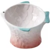 Bol Pour Chat Ustensiles En Céramique Protéger Les Vertèbres Cervicales Manger Pot Nourriture Pour Chat Bol Pour Chat Poisson Coloré -Pas Cher Toutou Mia Magasin 97739465 1
