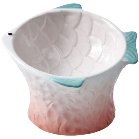 Bol Pour Chat Ustensiles En Céramique Protéger Les Vertèbres Cervicales Manger Pot Nourriture Pour Chat Bol Pour Chat Poisson Coloré 3 Bol Pour Chat Ustensiles En Céramique Protéger Les Vertèbres Cervicales Manger Pot Nourriture Pour Chat Bol Pour Chat Poisson Coloré