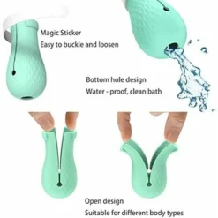 Bottes Anti-rayures Chaussures De Chat En Silicone Bottes Gants à Gratter Protecteur De Patte De Chat Toilettage Pour Animaux De Compagnie Chaussons à Gratter Pour Le Bain à La Maison Rasage -Pas Cher Toutou Mia Magasin 97748261 3