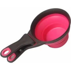 Lot De 2 Tasses à Mesurer En Silicone Pliables Pour Animaux De Compagnie Clip D'étanchéité 3 En 1 Multi-fonctions Scoop Bols Clip De Sac Pour Chien Chat Nourriture Eau Lot De 2 -Pas Cher Toutou Mia Magasin 97748278 3