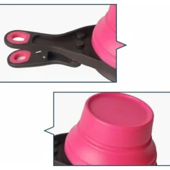 Lot De 2 Tasses à Mesurer En Silicone Pliables Pour Animaux De Compagnie Clip D'étanchéité 3 En 1 Multi-fonctions Scoop Bols Clip De Sac Pour Chien Chat Nourriture Eau Lot De 2 -Pas Cher Toutou Mia Magasin 97748278 4