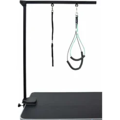 Bras De Toilettage Pour Animaux De Compagnie Avec Pince Pour Grands Et Petits Chiens - 35 Pouces De Hauteur Réglable Et Gratuit Deux Supports Sans Siège Bras De Table De Toilettage Pour Chiens 35 Pou