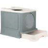GUOYIHUA® Maison De Toilette Pour Chat - Bac à Litière Fermé - Pelle à Litière Inclus - 483934cm 2 GUOYIHUA® Maison De Toilette Pour Chat - Bac à Litière Fermé - Pelle à Litière Inclus - 483934cm -Pas Cher Toutou Mia Magasin 97905282 1