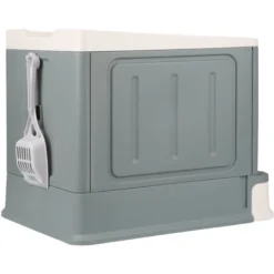 GUOYIHUA® Maison De Toilette Pour Chat - Bac à Litière Fermé - Pelle à Litière Inclus - 483934cm 10 GUOYIHUA® Maison De Toilette Pour Chat - Bac à Litière Fermé - Pelle à Litière Inclus - 483934cm -Pas Cher Toutou Mia Magasin 97905282 4