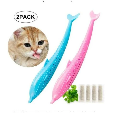 Brosse à Dents Pour Chat, Jouet De Nettoyage Des Dents En Forme De Poisson Chat, Jouet Pour Chat à L'herbe à Chat, Jouet à L'herbe à Chat, Brosse à Dents Pour Chat, Jouet Pour Chat Poisson, Brosse à D 5 Brosse à Dents Pour Chat, Jouet De Nettoyage Des Dents En Forme De Poisson Chat, Jouet Pour Chat à L'herbe à Chat, Jouet à L'herbe à Chat, Brosse à Dents Pour Chat, Jouet Pour Chat Poisson, Brosse à D – Image 3