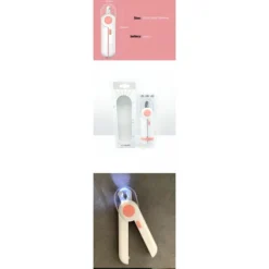 Venom Ciseaux à Ongles Pour Chat Broyeur Ciseaux à Ongles Pour Chien Coupe-ongles Pour Animaux De Compagnie Lumière LED Fournitures De Manucure Anti-sang-(bleu)-2 Pièces -Pas Cher Toutou Mia Magasin 98873780 3