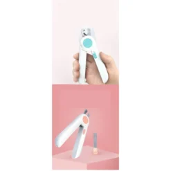 Venom Ciseaux à Ongles Pour Chat Broyeur Ciseaux à Ongles Pour Chien Coupe-ongles Pour Animaux De Compagnie Lumière LED Fournitures De Manucure Anti-sang-(bleu)-2 Pièces -Pas Cher Toutou Mia Magasin 98873780 5