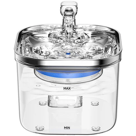 RAINBOW Fontaine à Eau Pour Animaux De Compagnie Alimentation Chat Fontaine Filtration Automatique Fontaine à Eau Intelligente Chat Fournitures-2L, 170175135mm, 5V, 1pc 3 RAINBOW Fontaine à Eau Pour Animaux De Compagnie Alimentation Chat Fontaine Filtration Automatique Fontaine à Eau Intelligente Chat Fournitures-2L, 170175135mm, 5V, 1pc